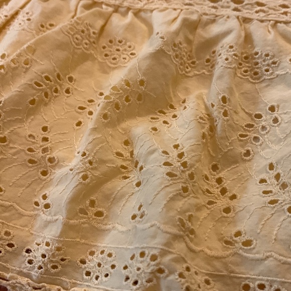 Cute summer women hello size Medium eyelet skirt - Picture 4 of 13